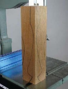 Correct placement of marks. Saved from woodcraft.com