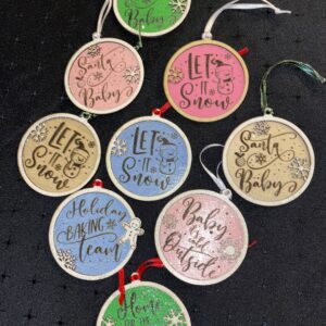 Christmas Decoration - Laser Cut (medium)